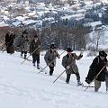 Training im Tiefschnee